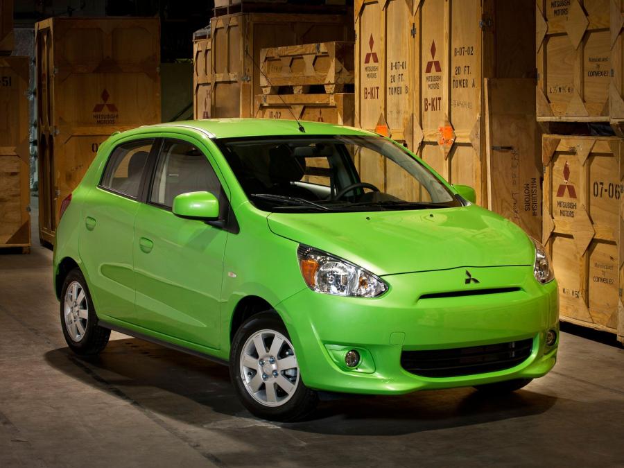  Mitsubishi Mirage 2013 года  (US) (фото 21 из 30)